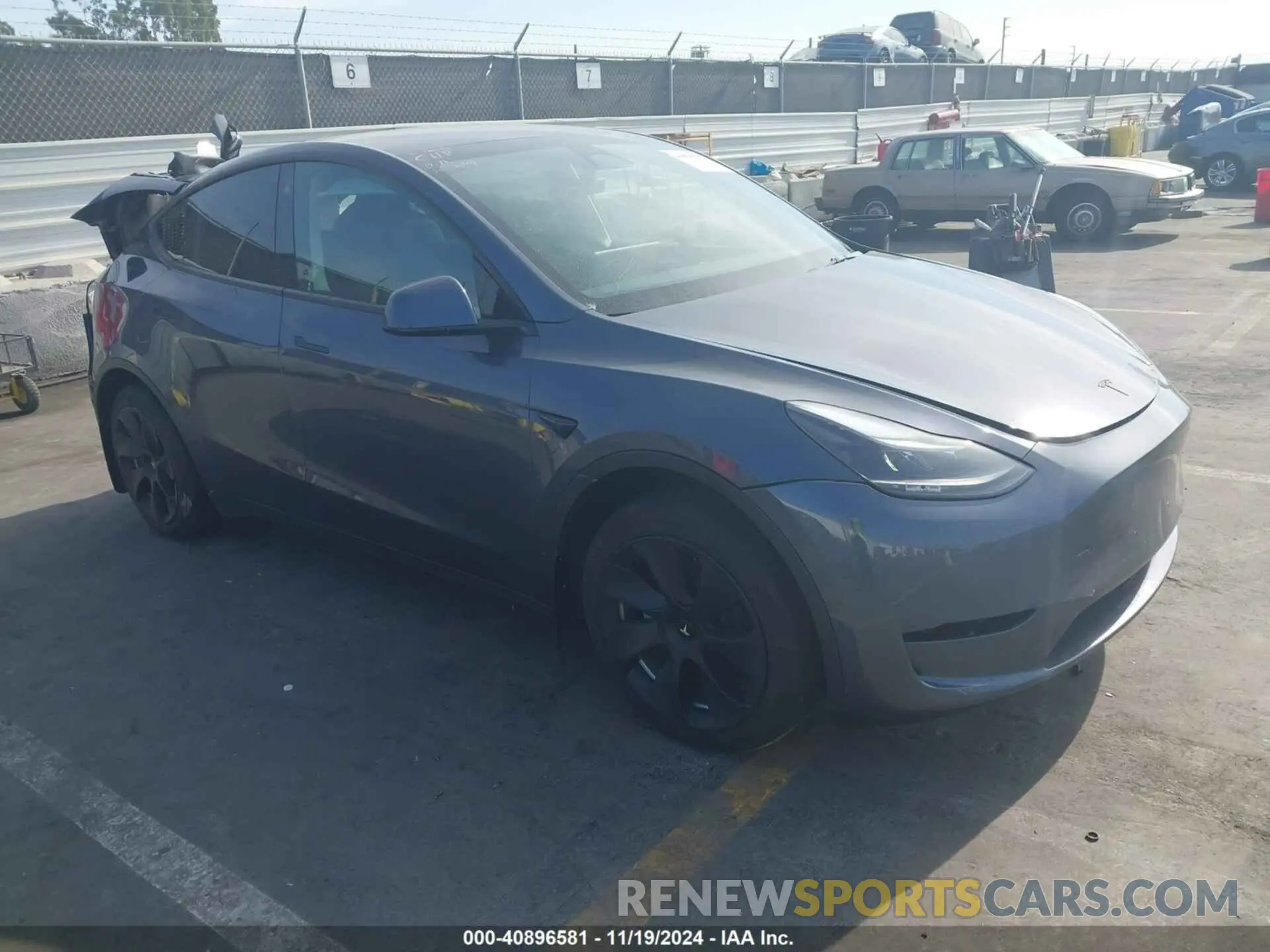 1 Photograph of a damaged car 7SAYGAEE8PF623860 TESLA MODEL Y 2023