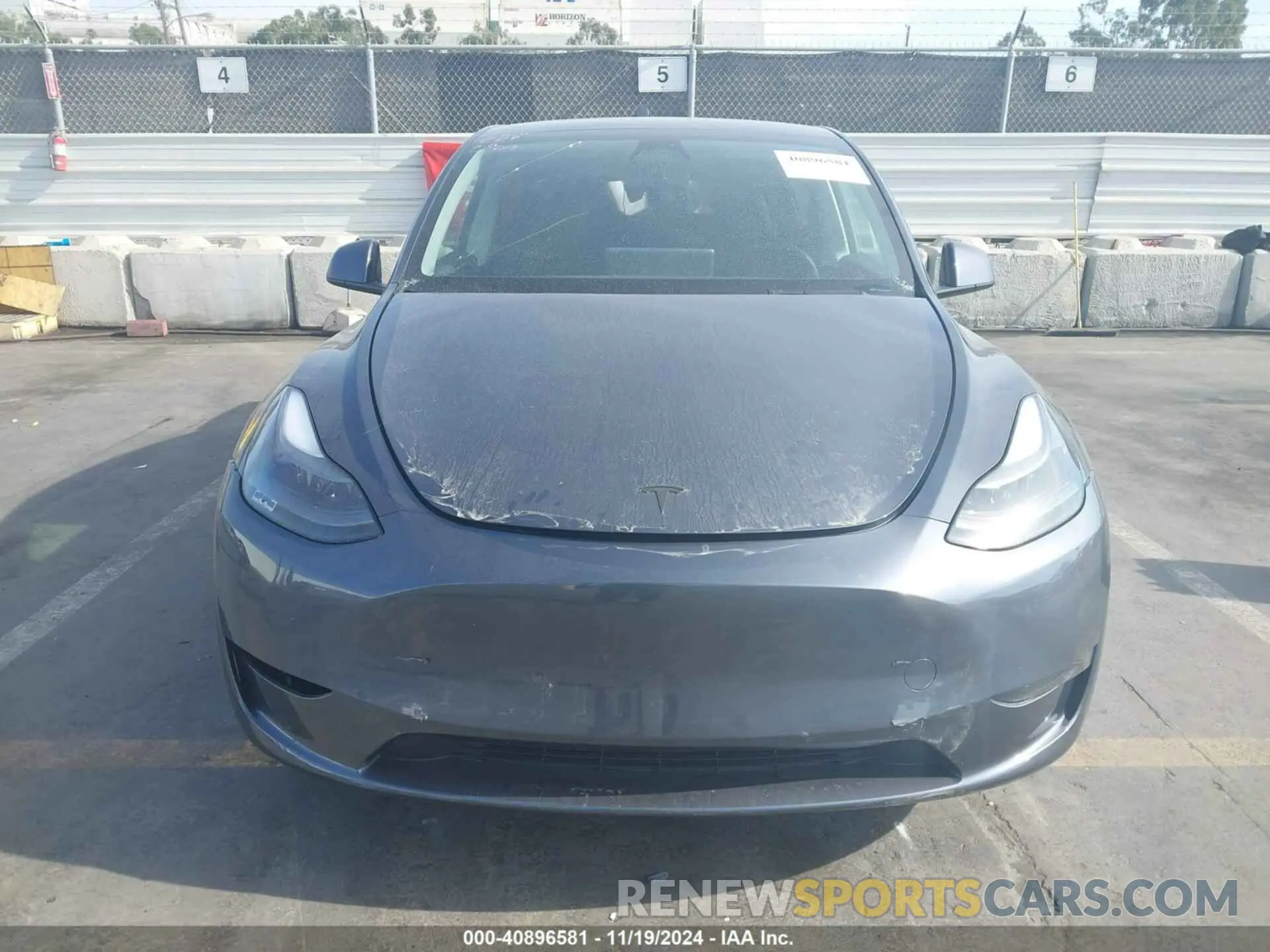 11 Photograph of a damaged car 7SAYGAEE8PF623860 TESLA MODEL Y 2023