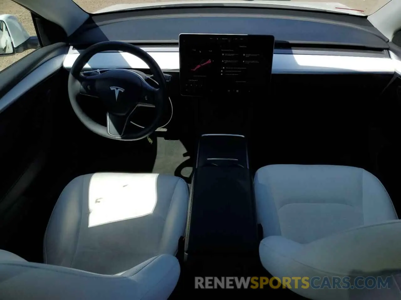 8 Photograph of a damaged car 7SAYGAEE8PF645129 TESLA MODEL Y 2023