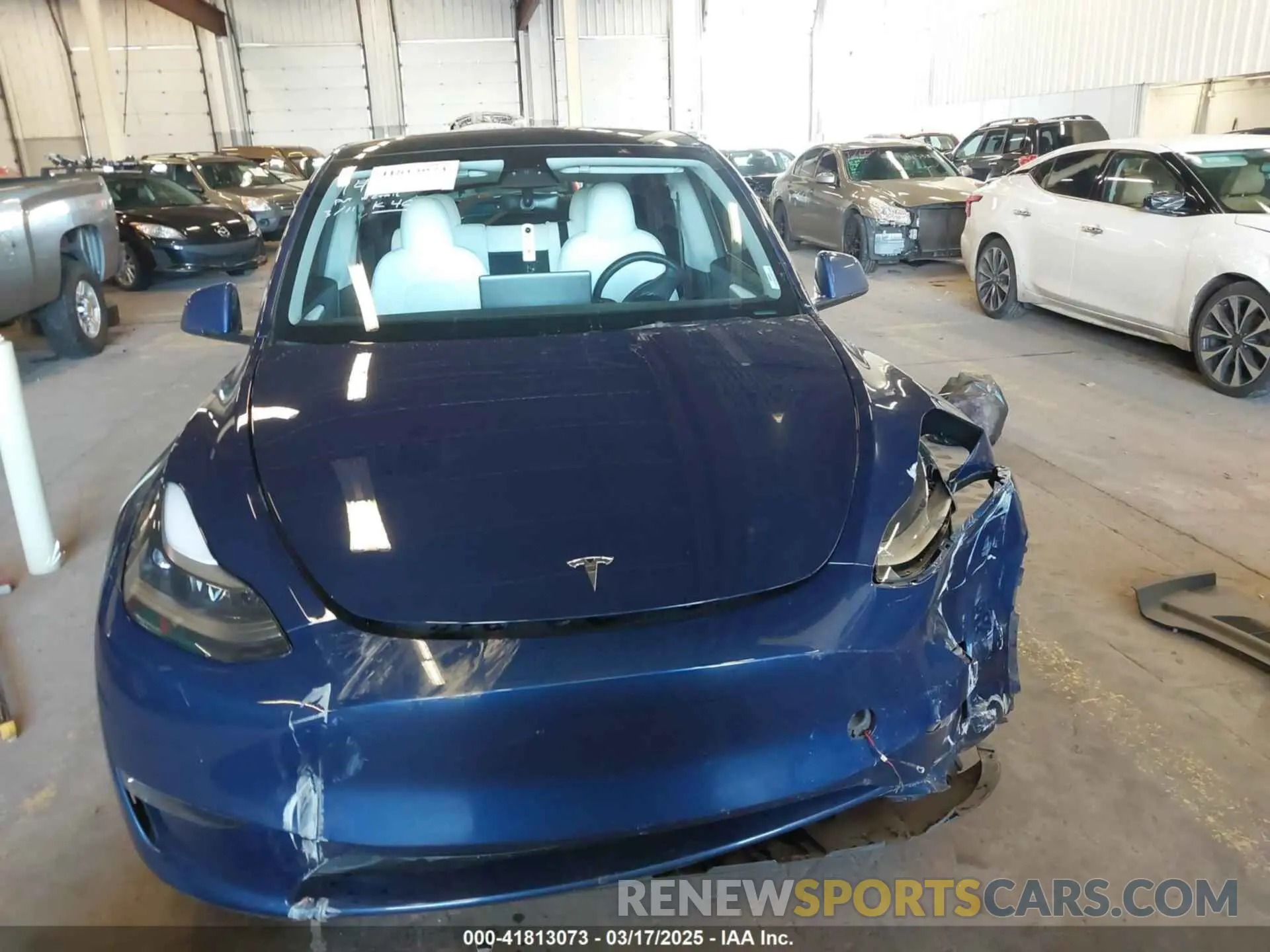 13 Photograph of a damaged car 7SAYGAEE8PF661220 TESLA MODEL Y 2023