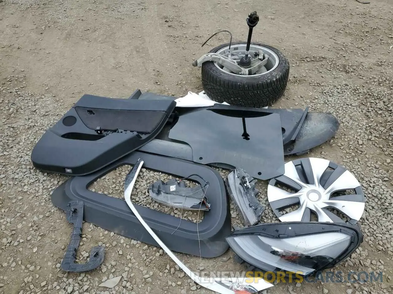 13 Photograph of a damaged car 7SAYGAEE8PF673691 TESLA MODEL Y 2023