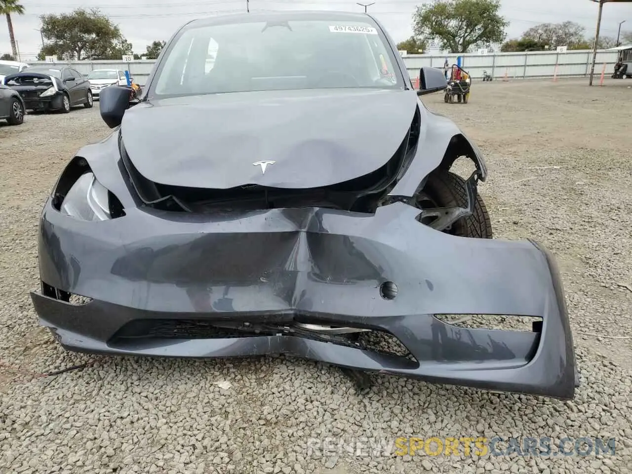 5 Photograph of a damaged car 7SAYGAEE8PF673691 TESLA MODEL Y 2023