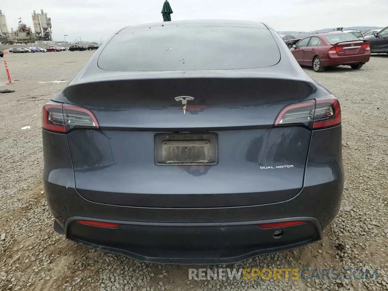 6 Photograph of a damaged car 7SAYGAEE8PF673691 TESLA MODEL Y 2023