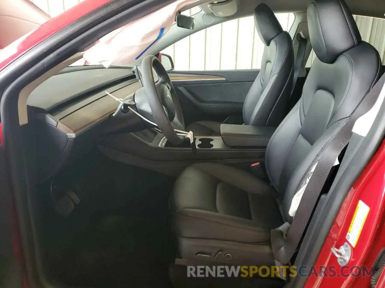 7 Photograph of a damaged car 7SAYGAEE8PF701618 TESLA MODEL Y 2023