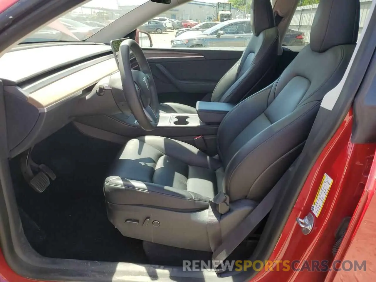 7 Photograph of a damaged car 7SAYGAEE8PF747191 TESLA MODEL Y 2023