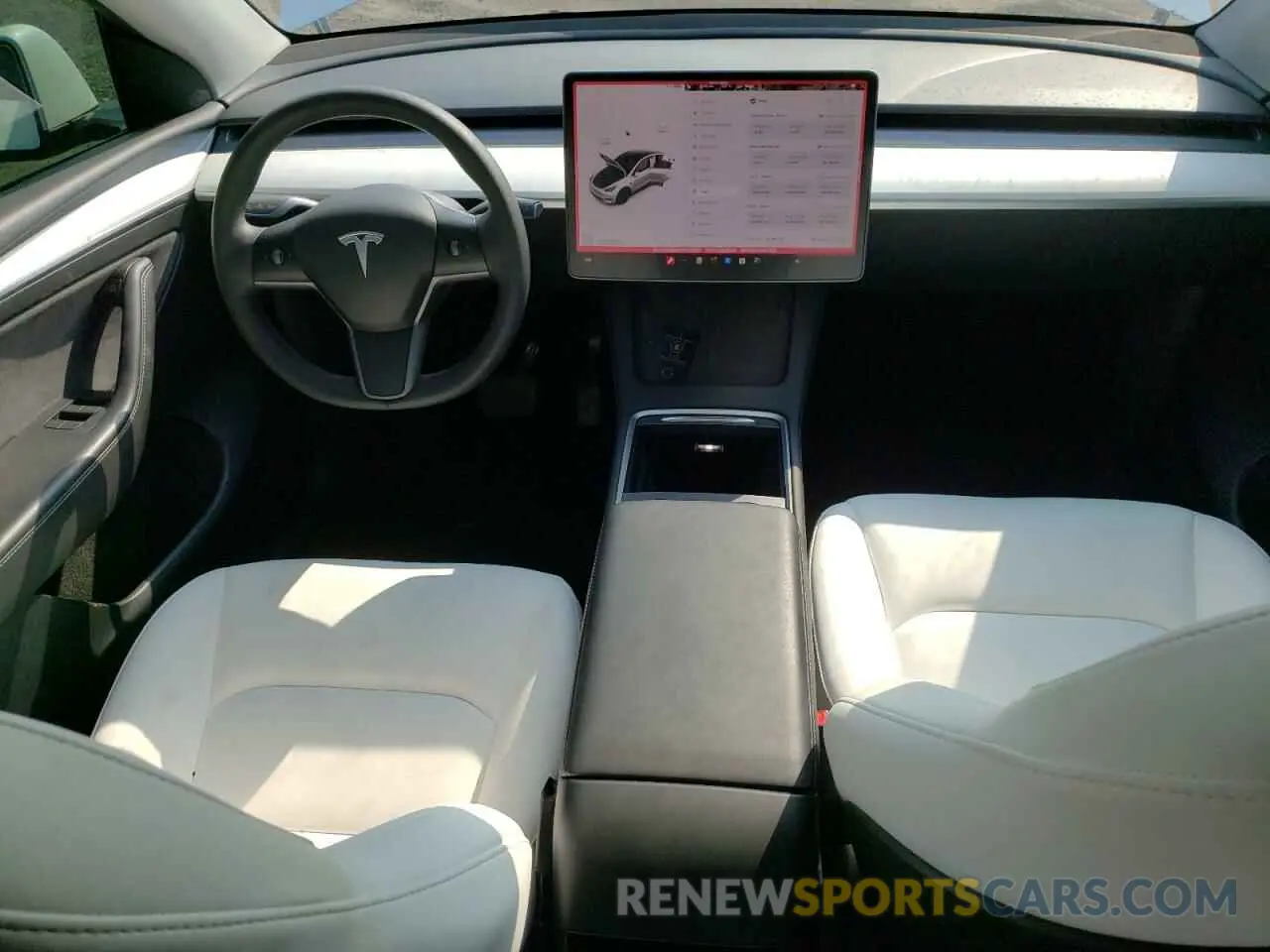 8 Photograph of a damaged car 7SAYGAEE8PF761897 TESLA MODEL Y 2023