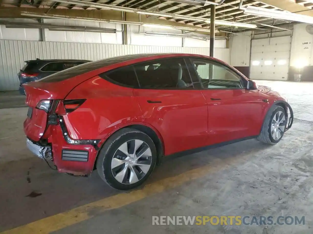 3 Photograph of a damaged car 7SAYGAEE8PF764993 TESLA MODEL Y 2023