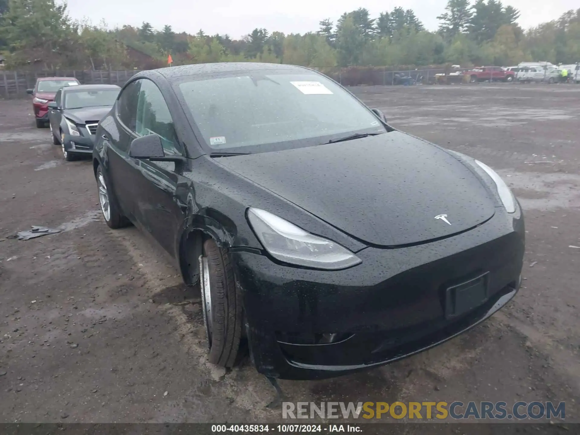 1 Photograph of a damaged car 7SAYGAEE8PF918764 TESLA MODEL Y 2023