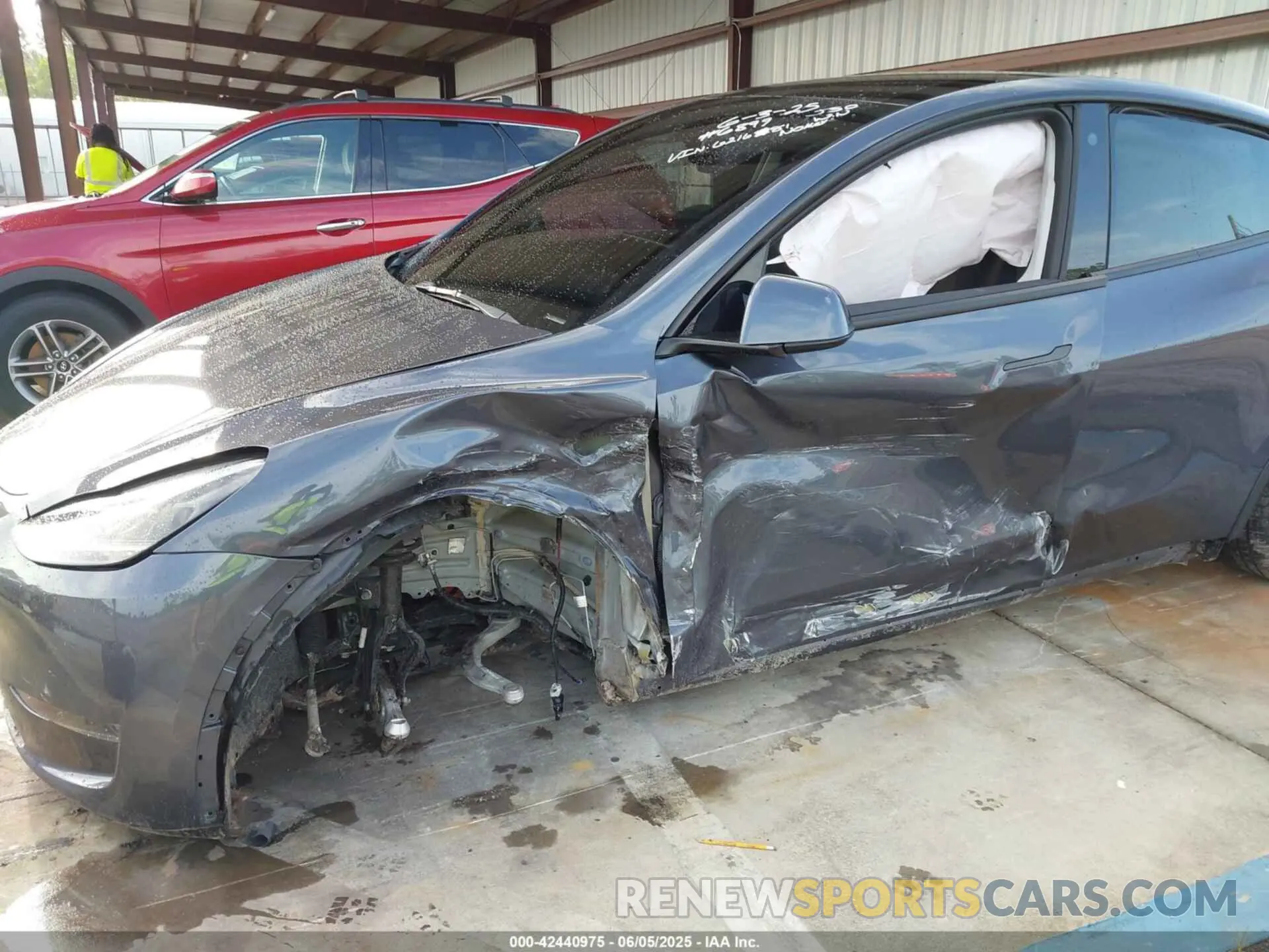 6 Photograph of a damaged car 7SAYGAEE9PF621681 TESLA MODEL Y 2023