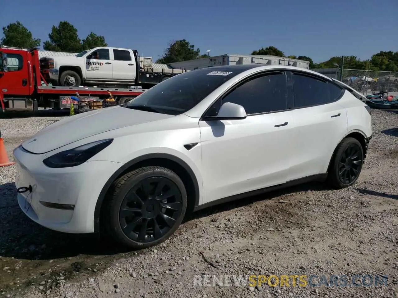 1 Photograph of a damaged car 7SAYGAEE9PF626301 TESLA MODEL Y 2023