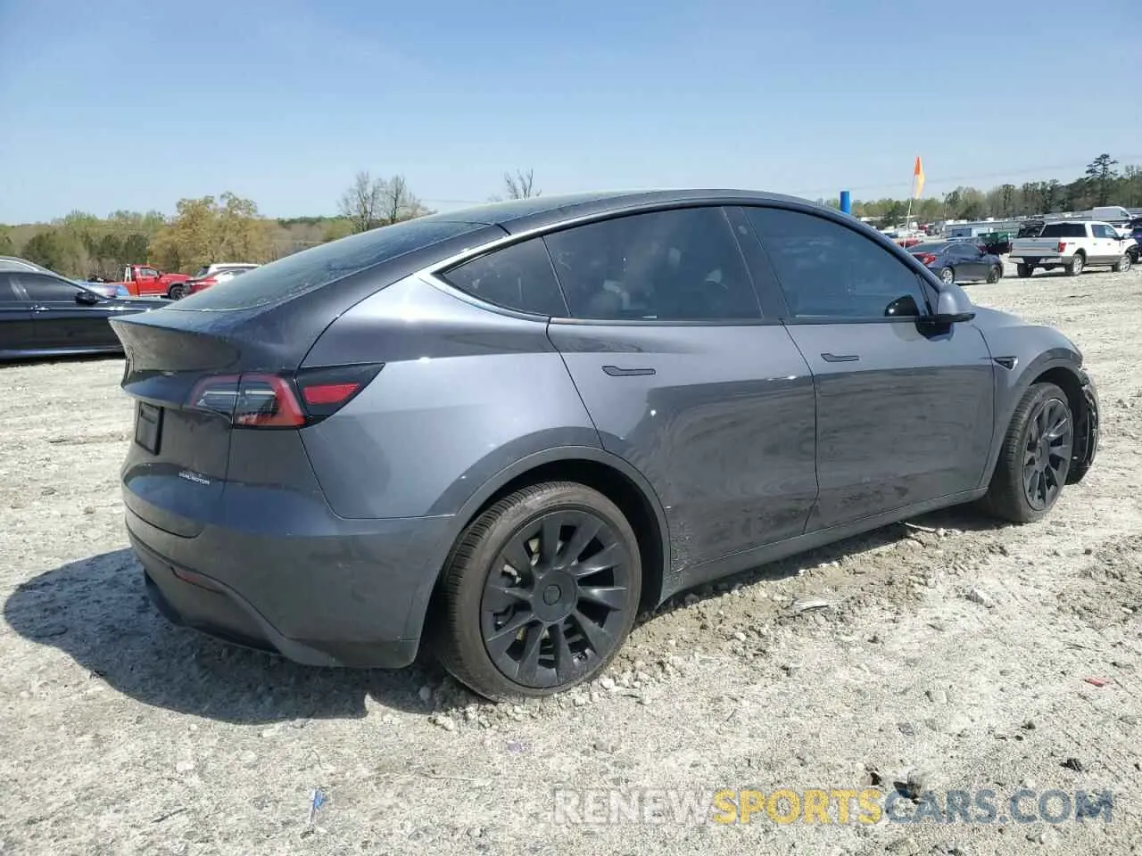 3 Photograph of a damaged car 7SAYGAEE9PF662103 TESLA MODEL Y 2023