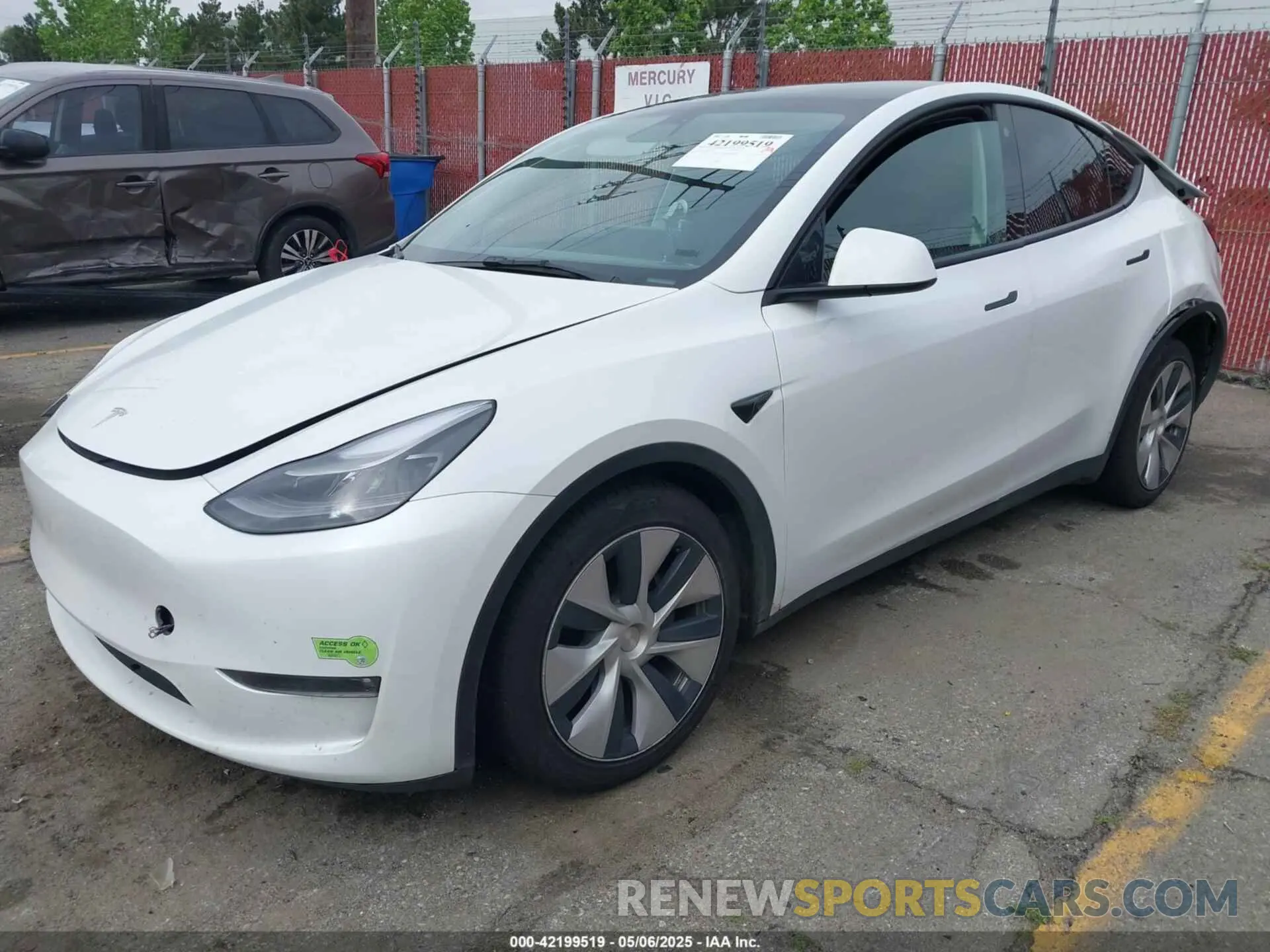 2 Photograph of a damaged car 7SAYGAEE9PF702910 TESLA MODEL Y 2023