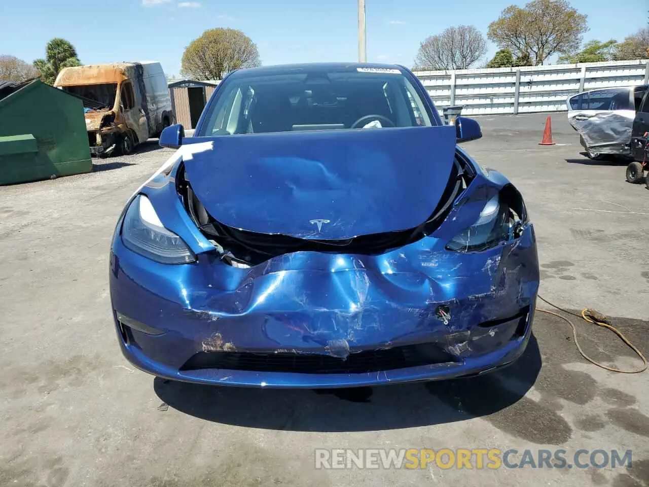 5 Photograph of a damaged car 7SAYGAEE9PF709792 TESLA MODEL Y 2023