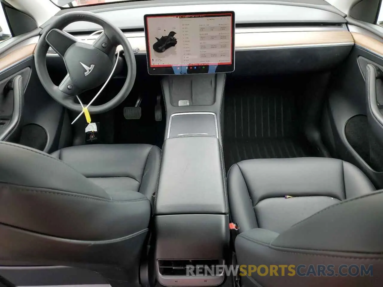 8 Photograph of a damaged car 7SAYGAEE9PF716323 TESLA MODEL Y 2023
