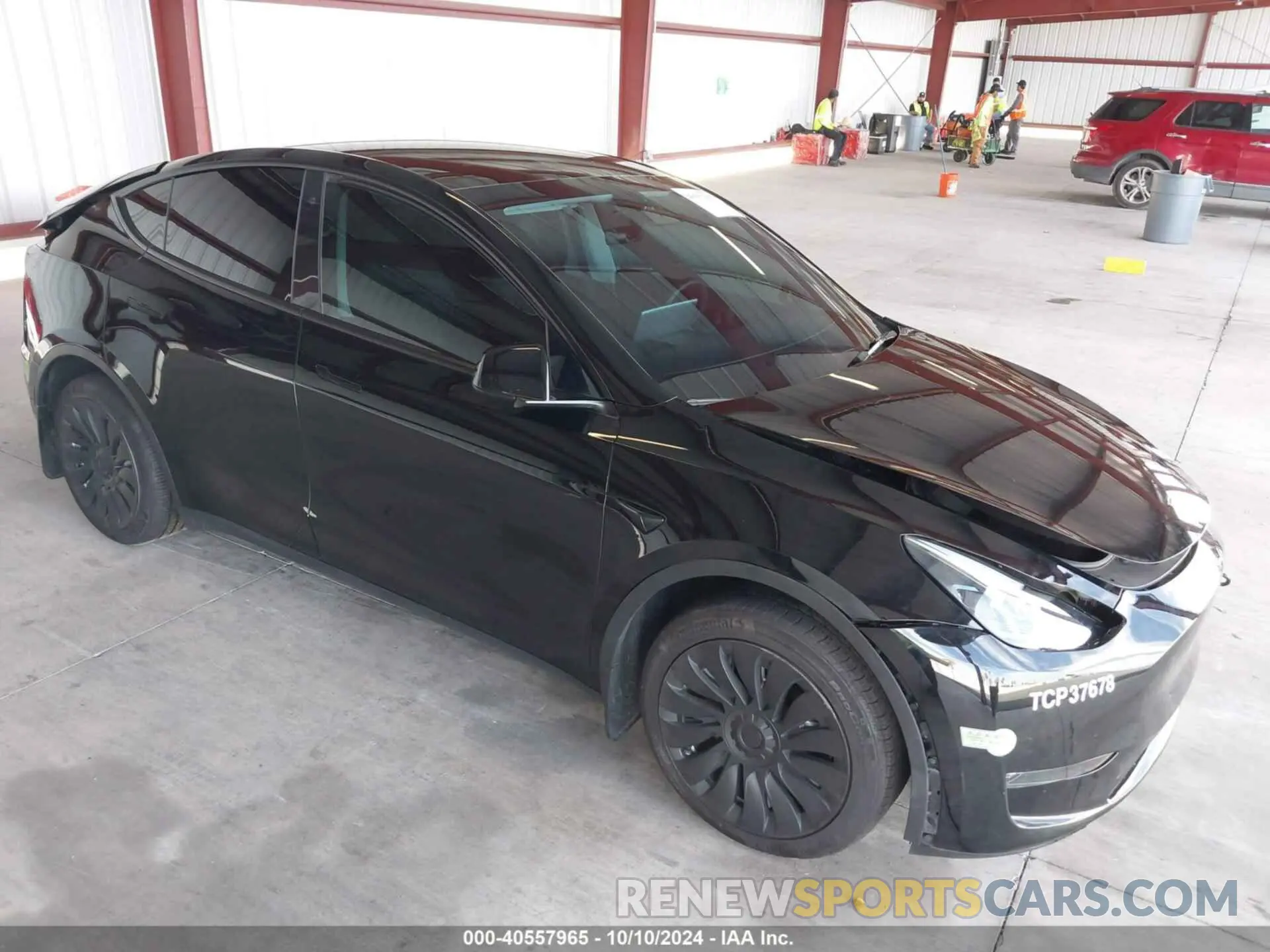 1 Photograph of a damaged car 7SAYGAEE9PF716337 TESLA MODEL Y 2023