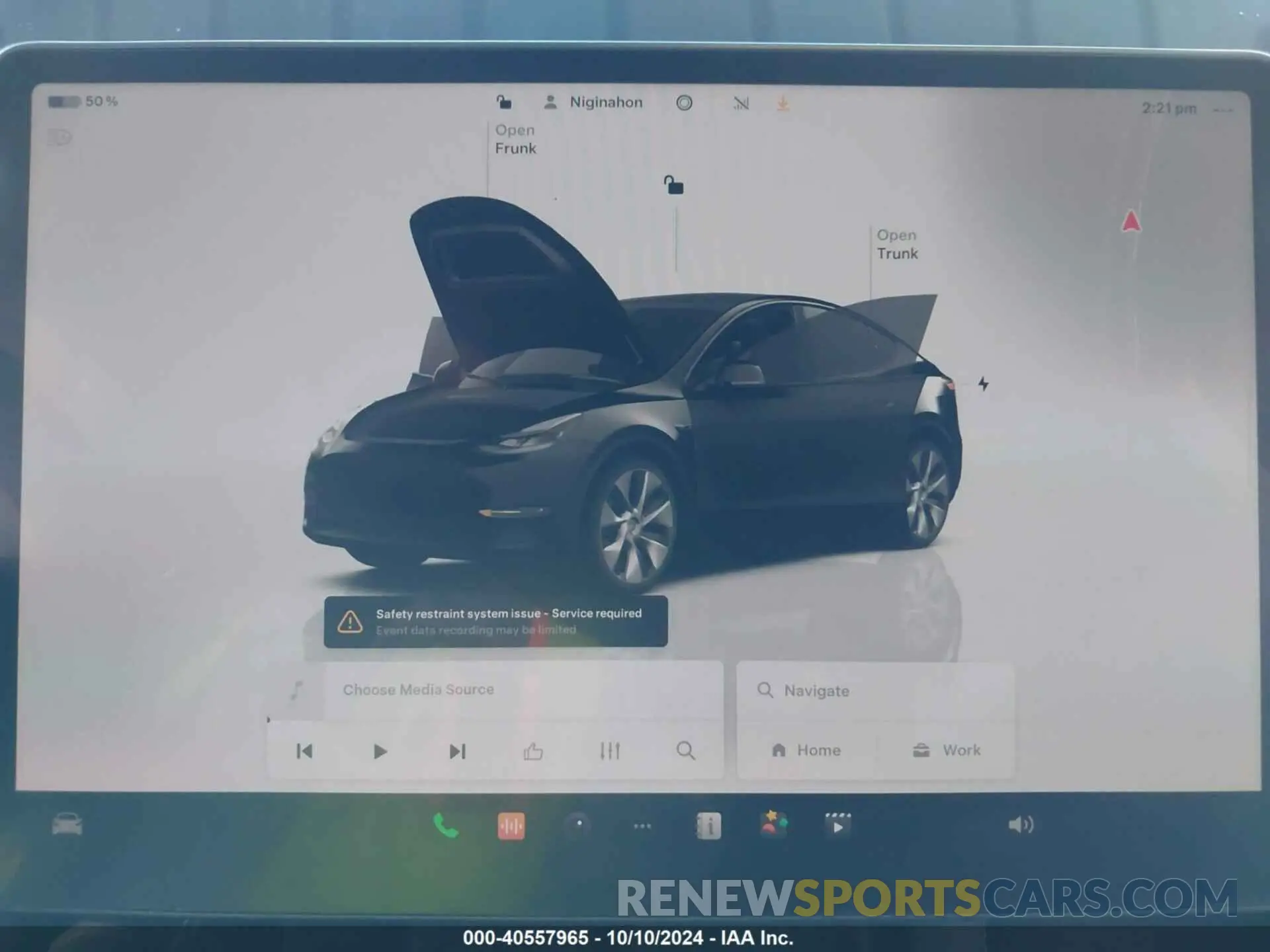 19 Photograph of a damaged car 7SAYGAEE9PF716337 TESLA MODEL Y 2023