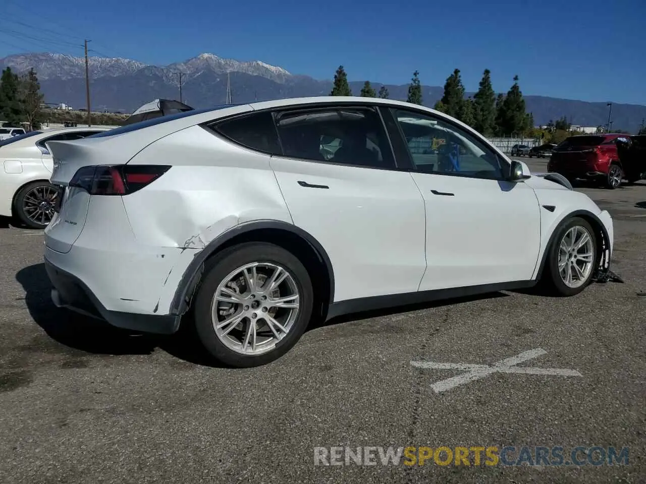 3 Photograph of a damaged car 7SAYGAEE9PF790454 TESLA MODEL Y 2023