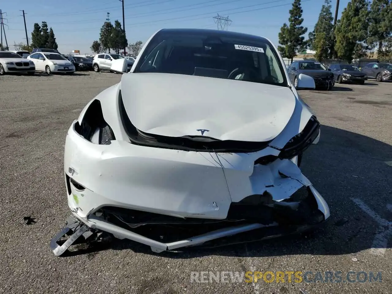 5 Photograph of a damaged car 7SAYGAEE9PF790454 TESLA MODEL Y 2023