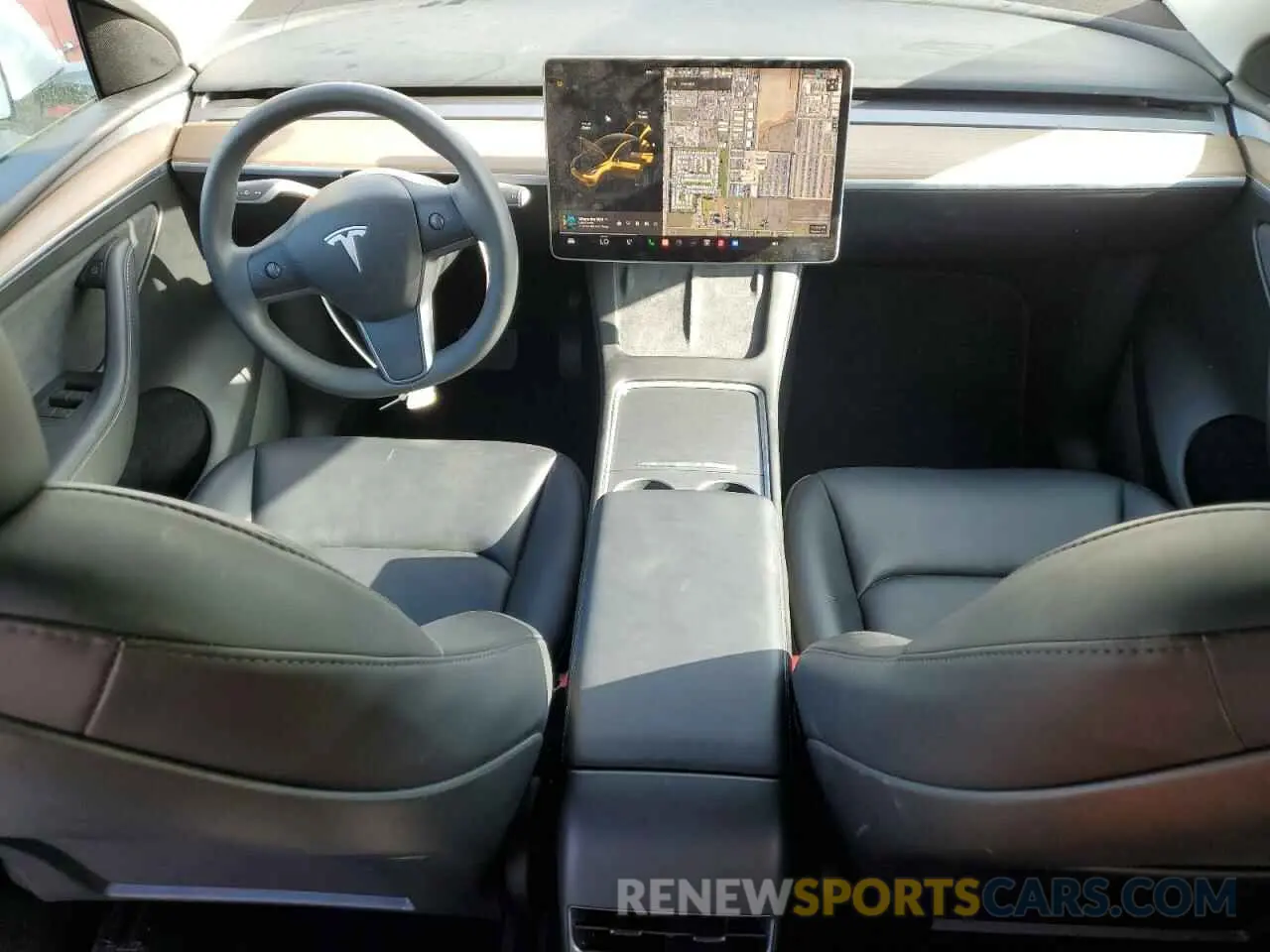 8 Photograph of a damaged car 7SAYGAEE9PF835117 TESLA MODEL Y 2023