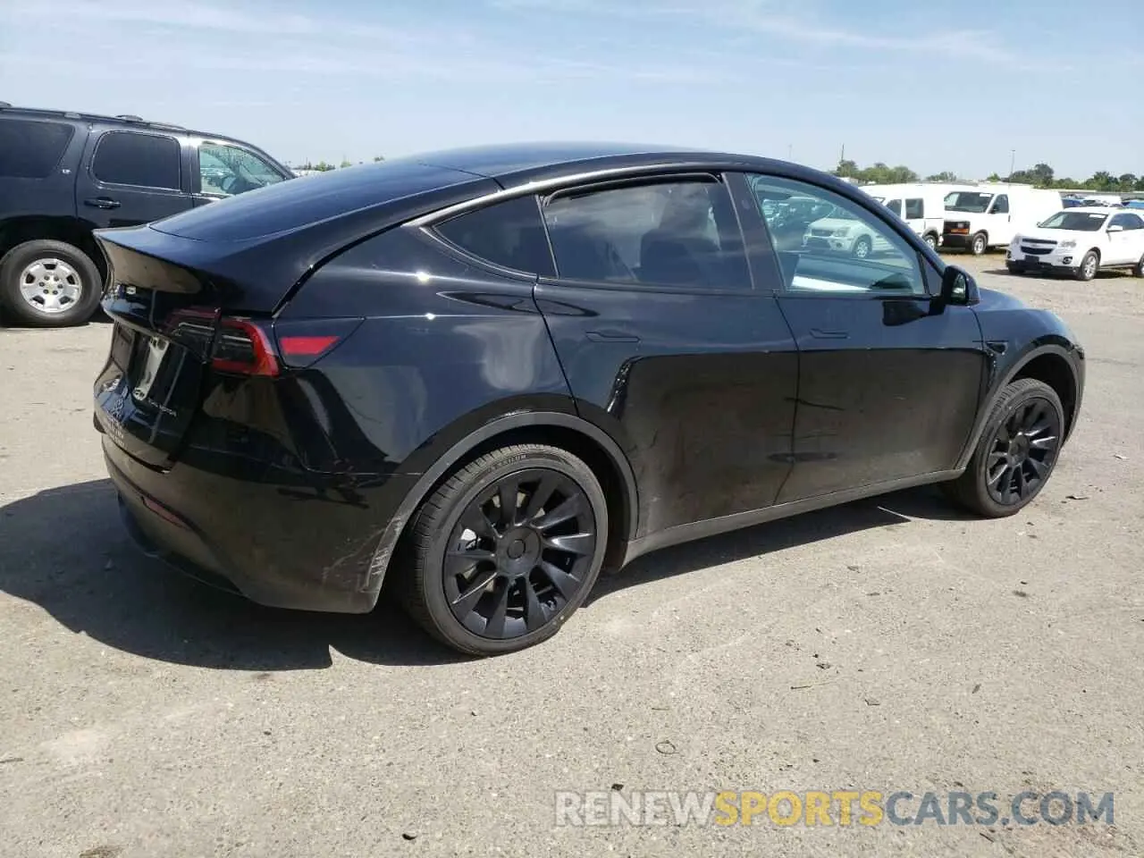 3 Photograph of a damaged car 7SAYGAEE9PF888495 TESLA MODEL Y 2023