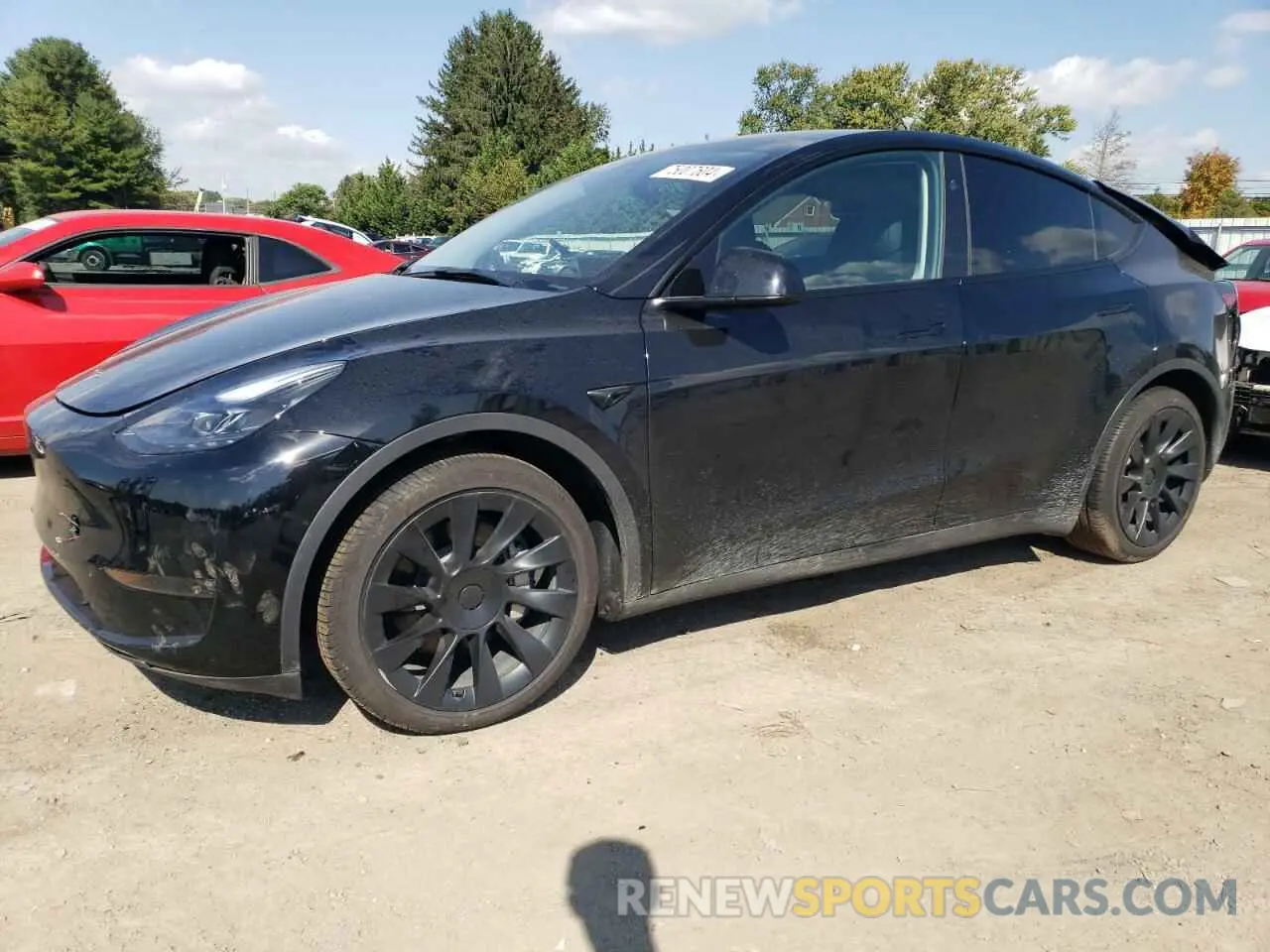 1 Photograph of a damaged car 7SAYGAEE9PF932592 TESLA MODEL Y 2023