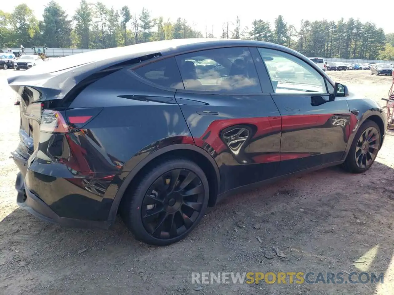 3 Photograph of a damaged car 7SAYGAEE9PF932592 TESLA MODEL Y 2023