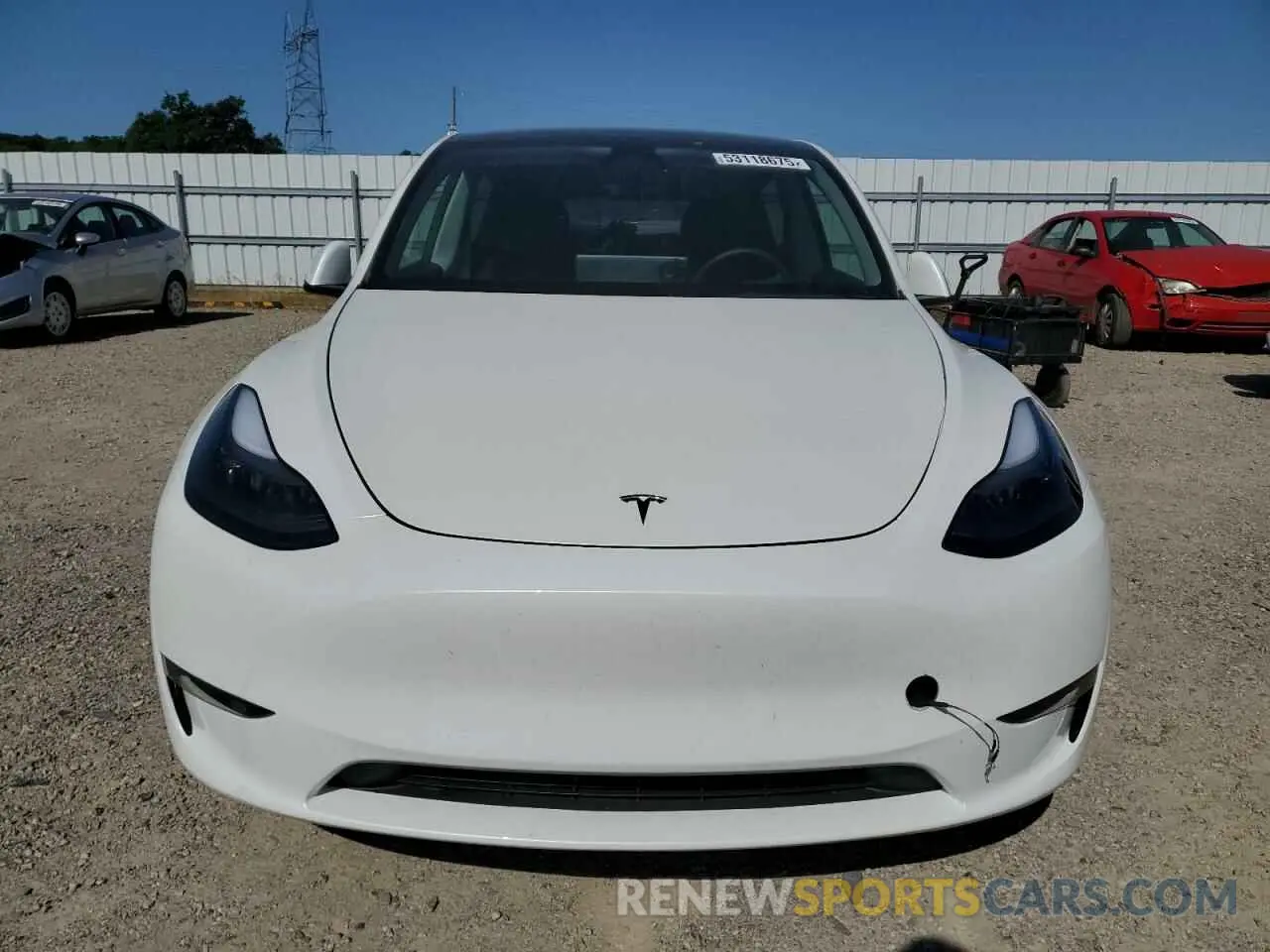 5 Photograph of a damaged car 7SAYGAEEXPF594572 TESLA MODEL Y 2023
