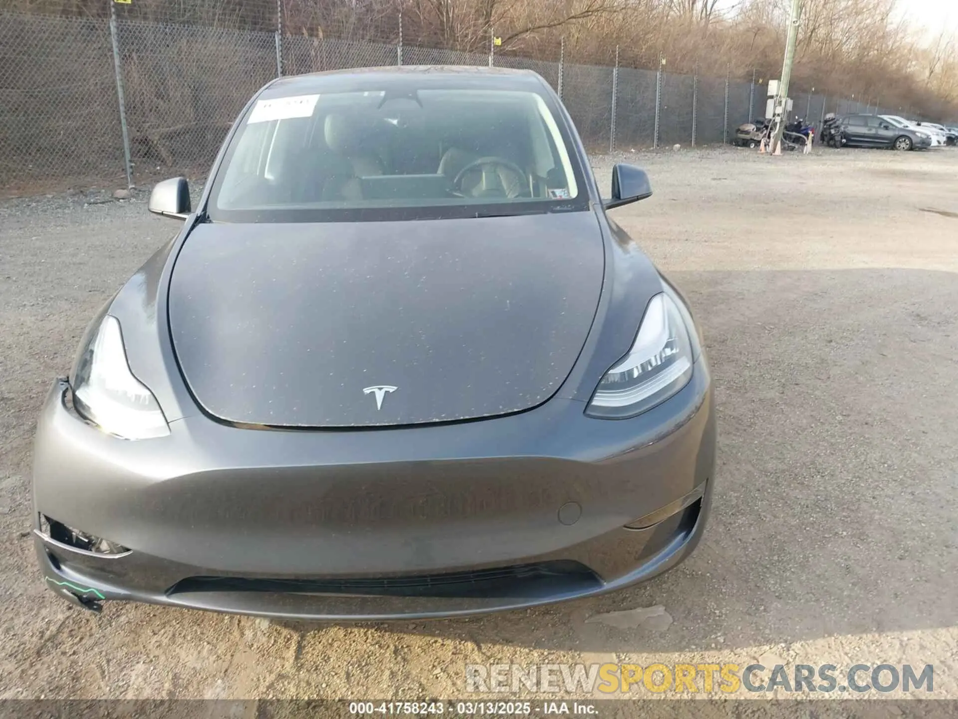 13 Photograph of a damaged car 7SAYGAEEXPF612231 TESLA MODEL Y 2023