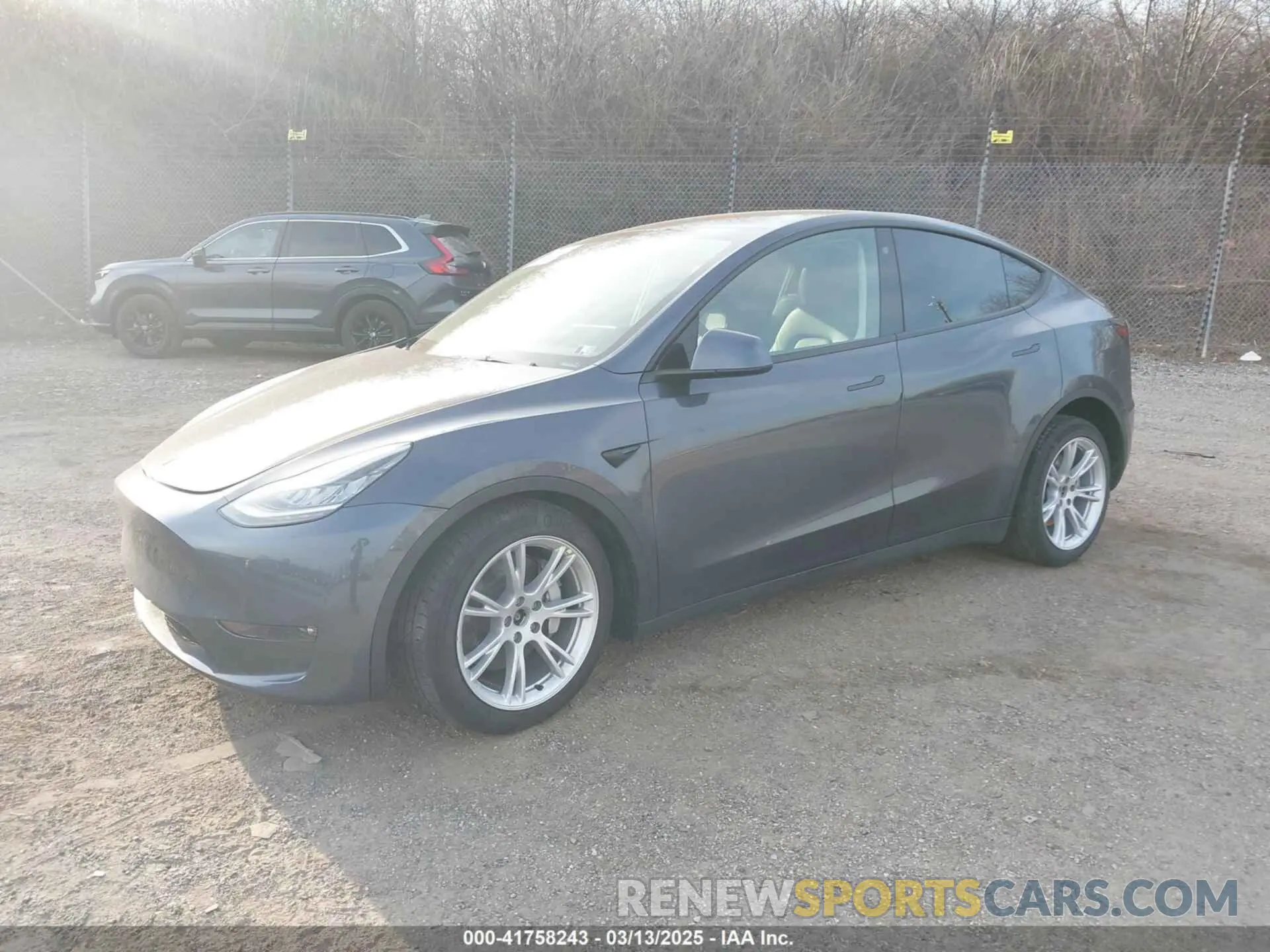 2 Photograph of a damaged car 7SAYGAEEXPF612231 TESLA MODEL Y 2023