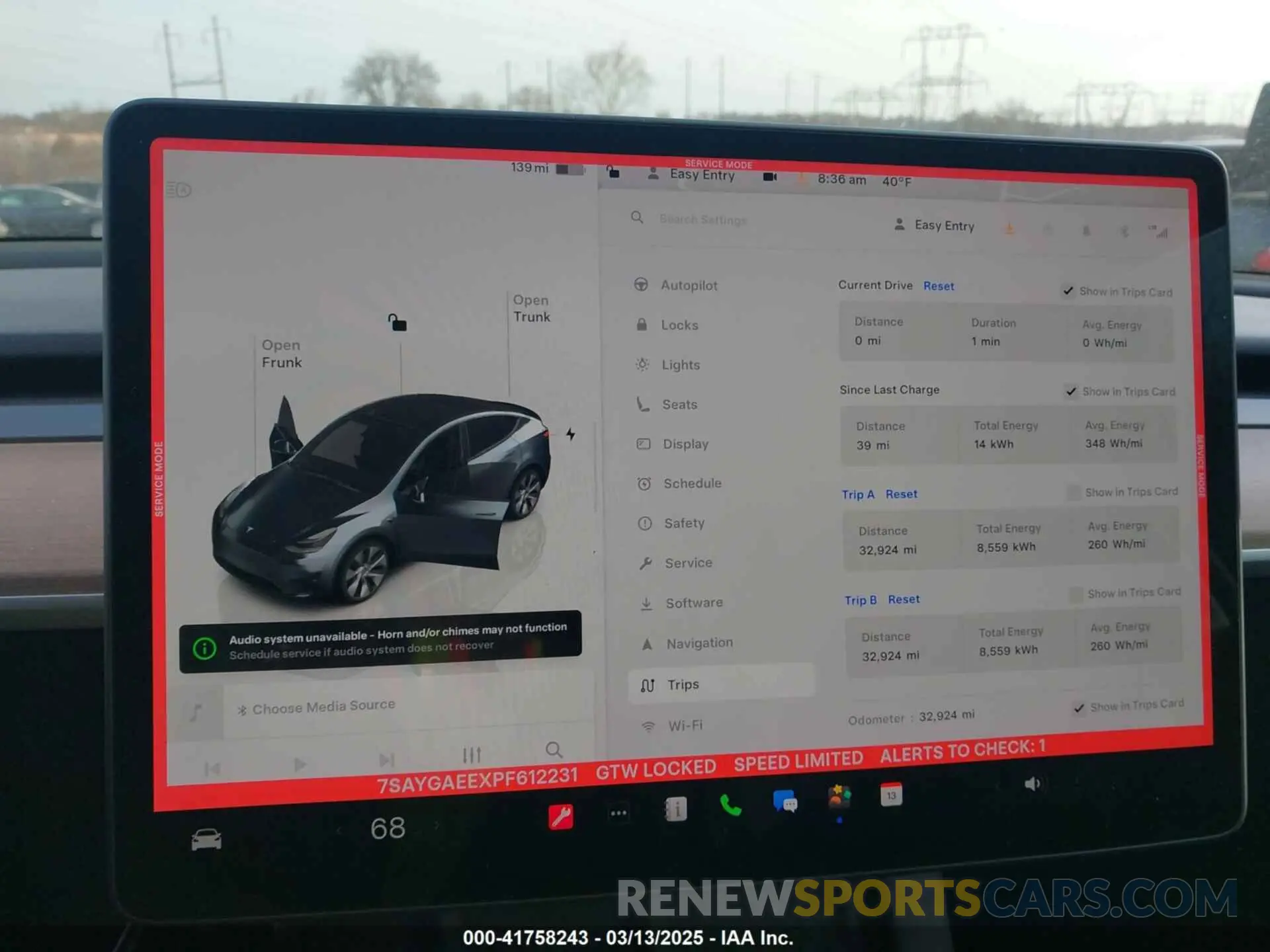 7 Photograph of a damaged car 7SAYGAEEXPF612231 TESLA MODEL Y 2023