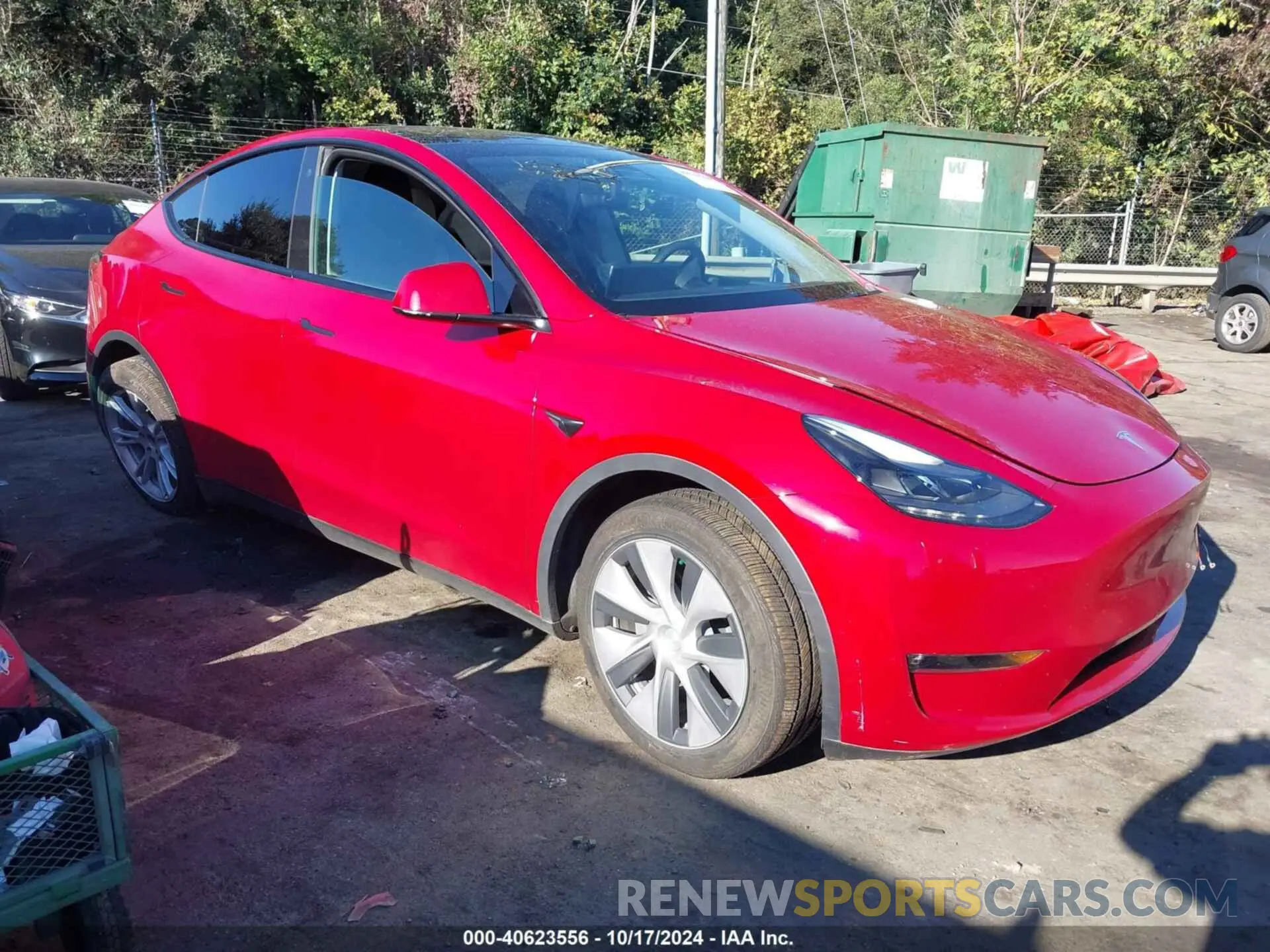 1 Photograph of a damaged car 7SAYGAEEXPF639431 TESLA MODEL Y 2023