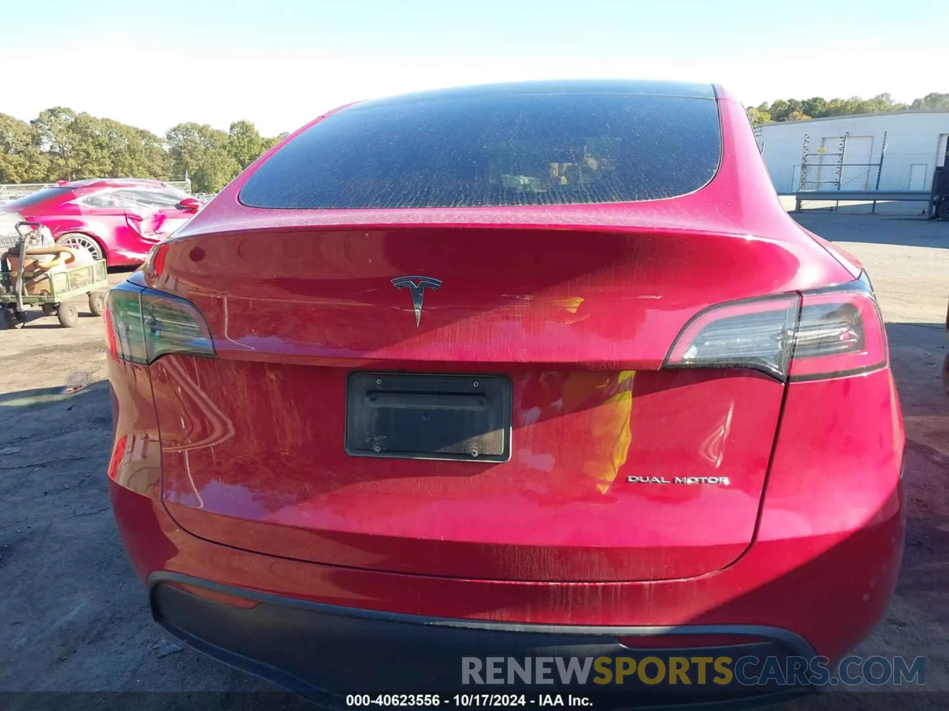 16 Photograph of a damaged car 7SAYGAEEXPF639431 TESLA MODEL Y 2023