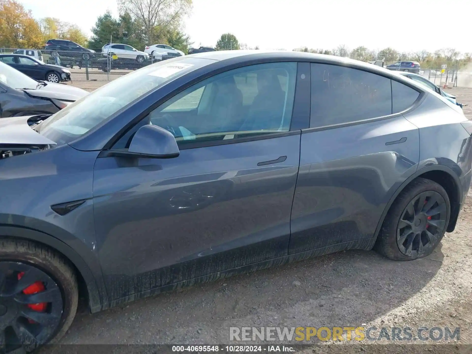 13 Photograph of a damaged car 7SAYGAEEXPF695613 TESLA MODEL Y 2023