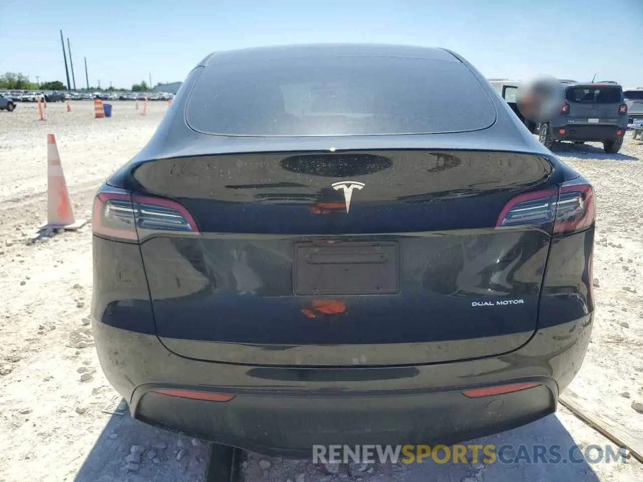 6 Photograph of a damaged car 7SAYGAEEXPF709736 TESLA MODEL Y 2023