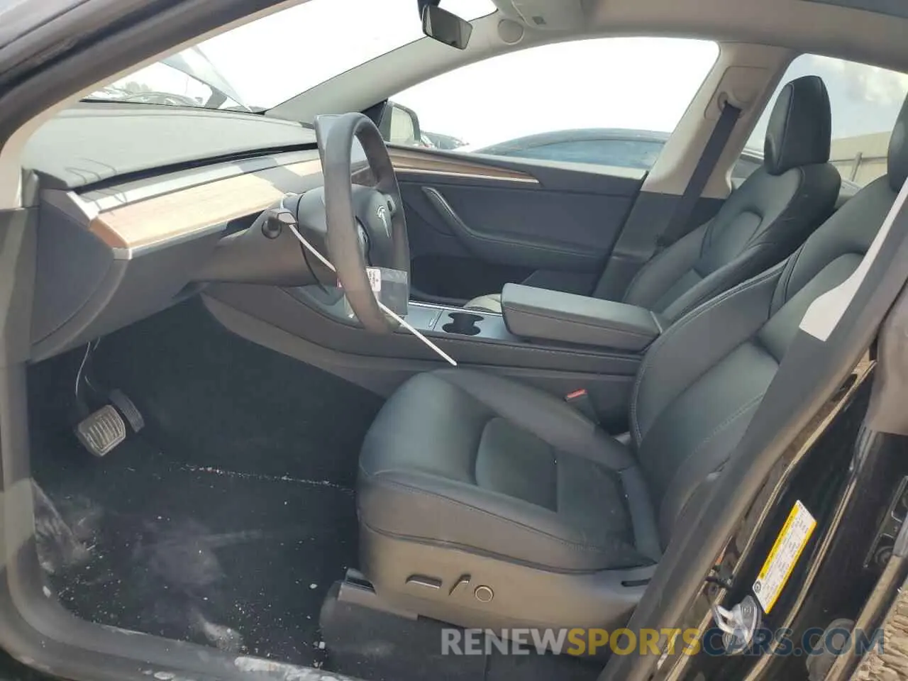 7 Photograph of a damaged car 7SAYGAEEXPF709736 TESLA MODEL Y 2023