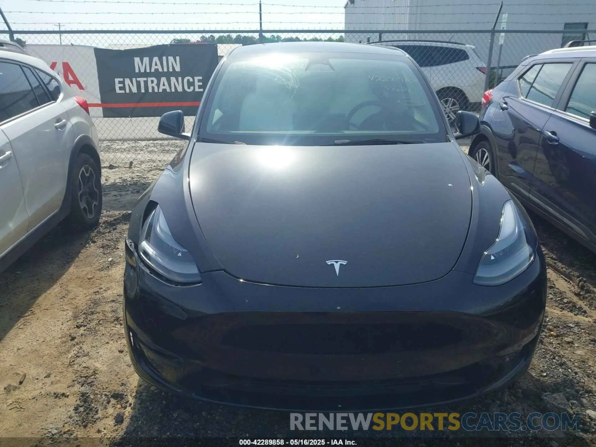 12 Photograph of a damaged car 7SAYGAEEXPF711924 TESLA MODEL Y 2023