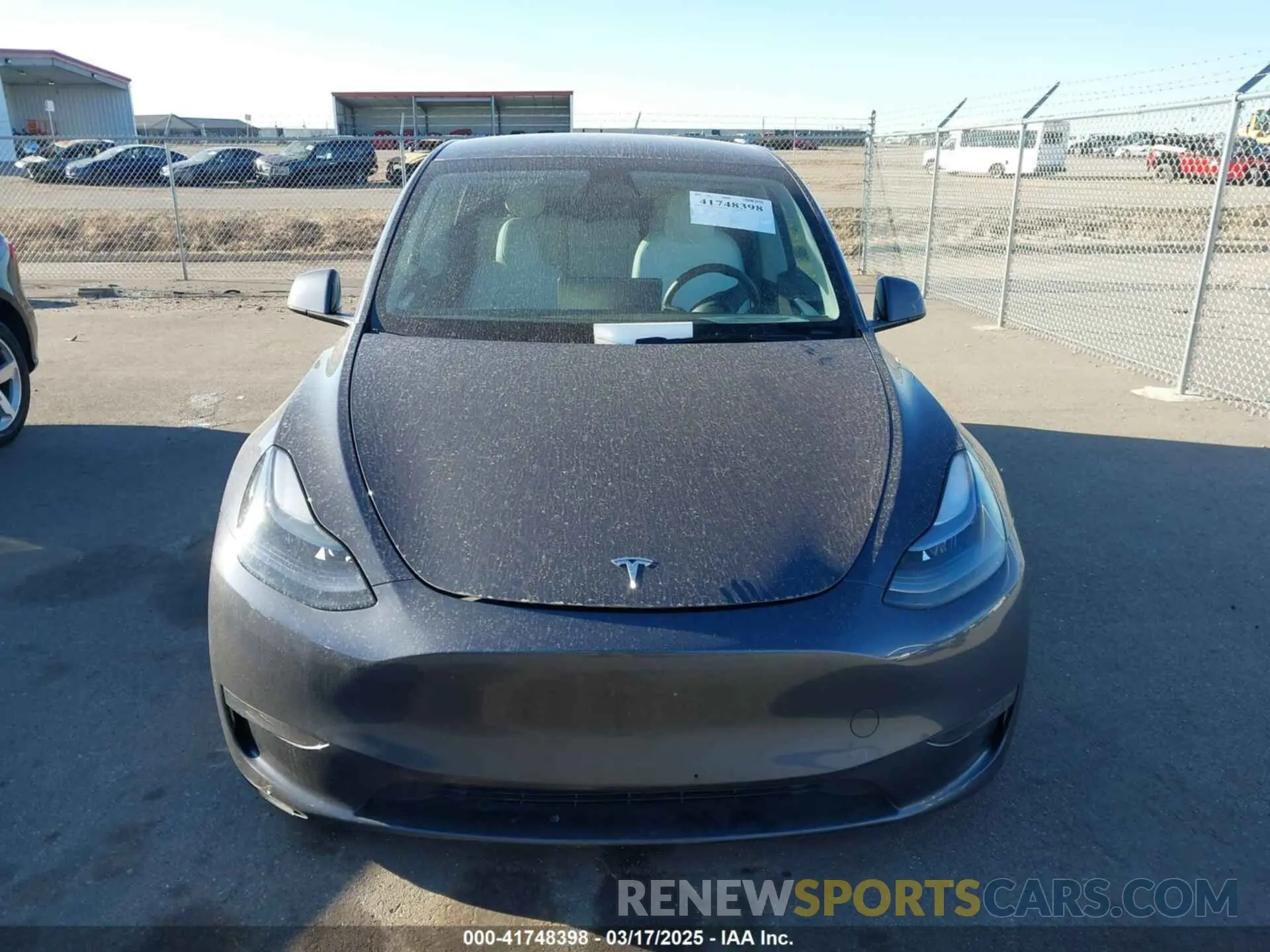 13 Photograph of a damaged car 7SAYGAEEXPF714760 TESLA MODEL Y 2023