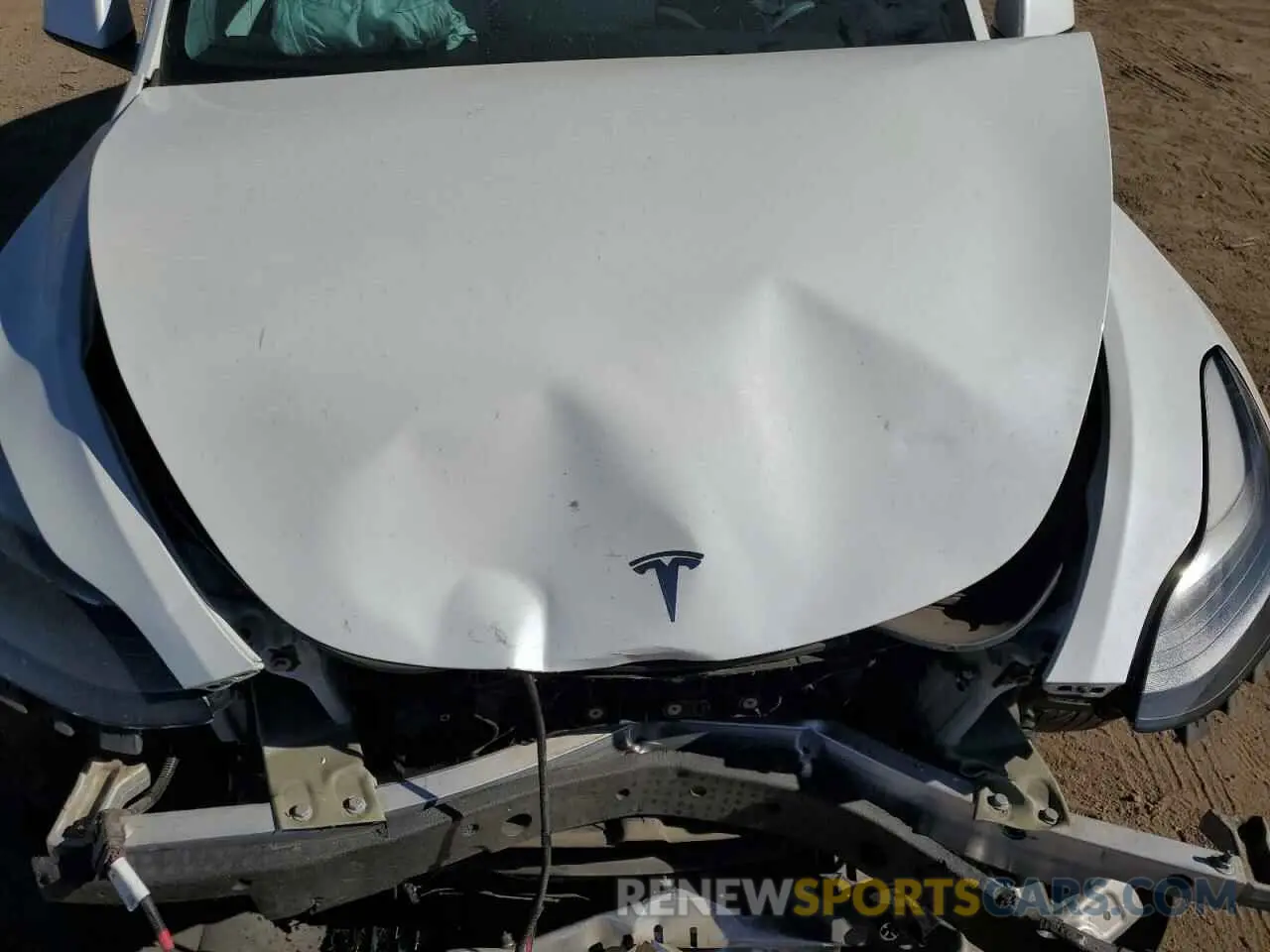 11 Photograph of a damaged car 7SAYGAEEXPF744308 TESLA MODEL Y 2023