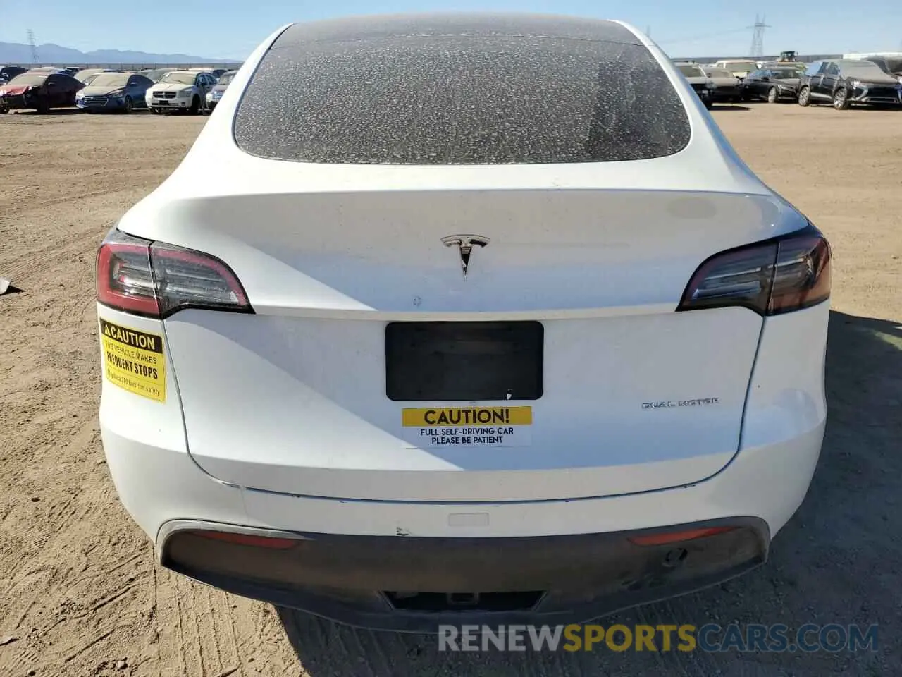 6 Photograph of a damaged car 7SAYGAEEXPF744308 TESLA MODEL Y 2023