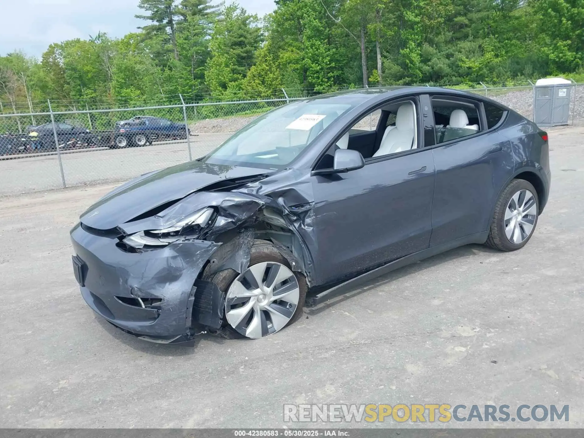 2 Photograph of a damaged car 7SAYGAEEXPF856428 TESLA MODEL Y 2023