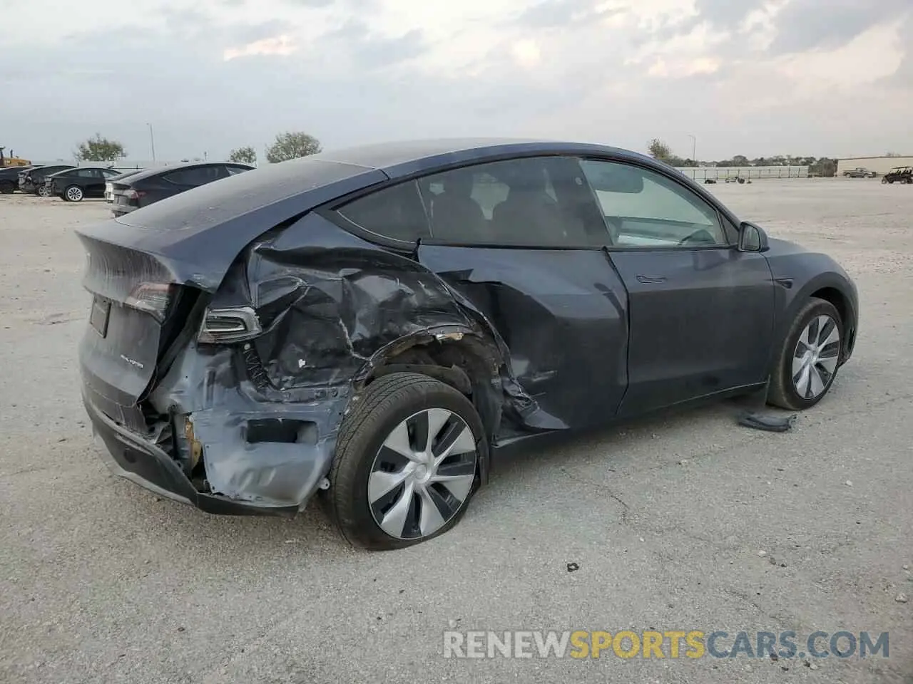 3 Photograph of a damaged car 7SAYGAEEXPF882902 TESLA MODEL Y 2023