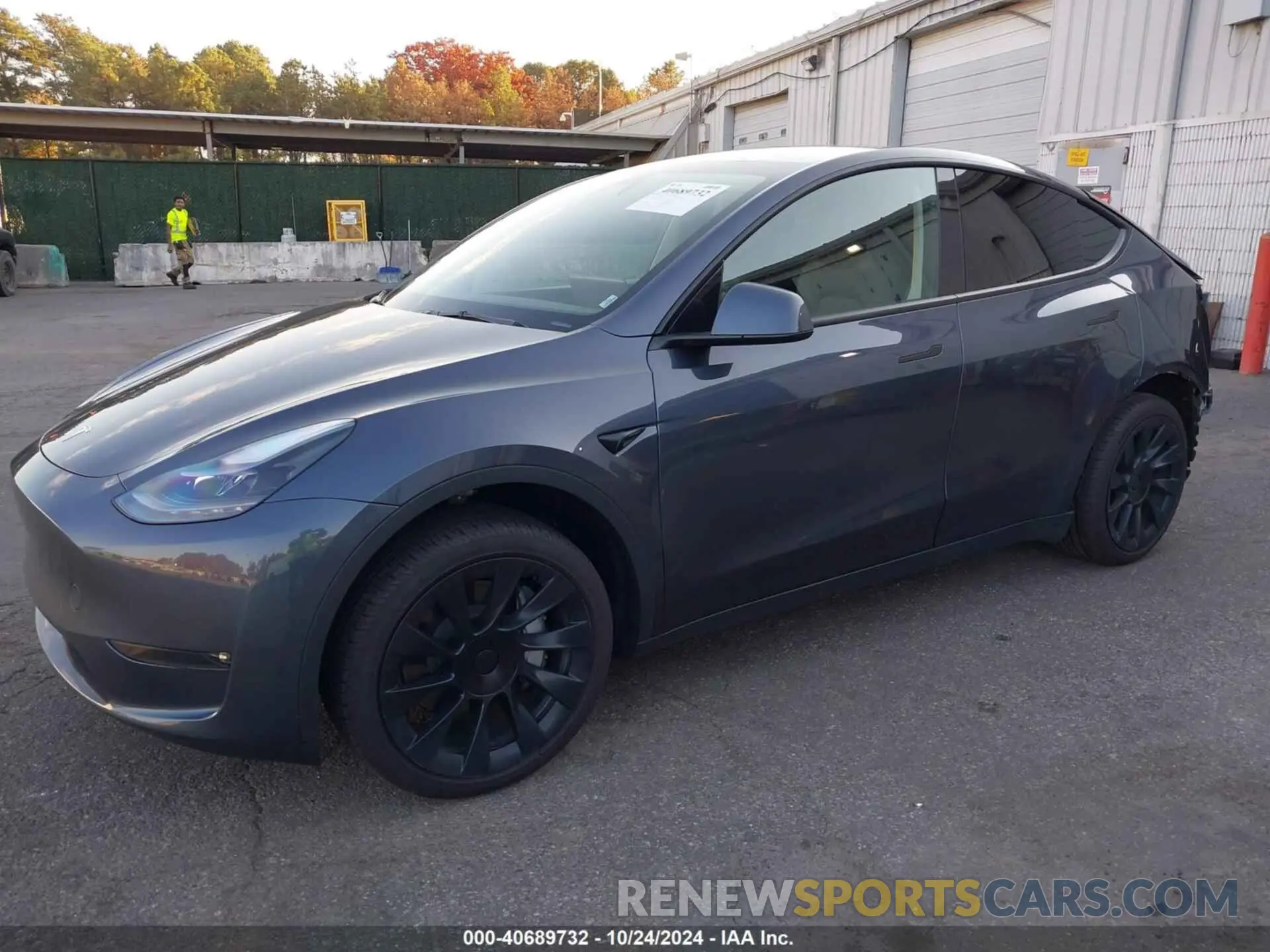 2 Photograph of a damaged car 7SAYGDED1PF961030 TESLA MODEL Y 2023