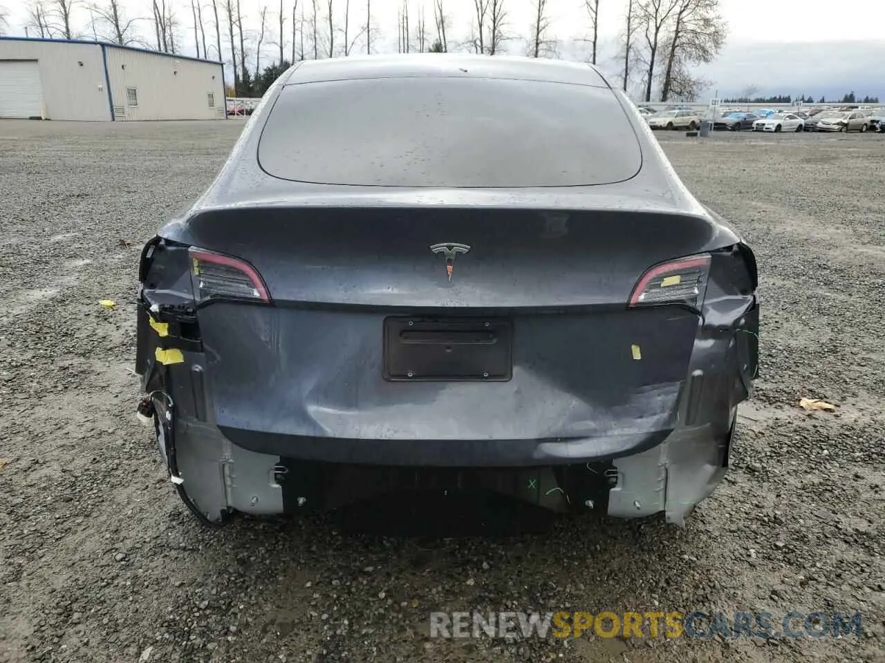 6 Photograph of a damaged car 7SAYGDED1PF966034 TESLA MODEL Y 2023