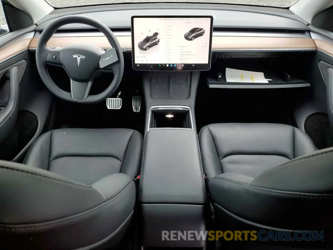8 Photograph of a damaged car 7SAYGDED1PF966034 TESLA MODEL Y 2023