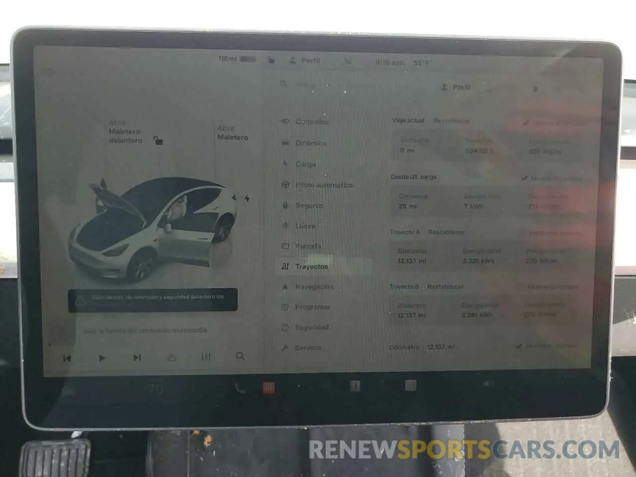 9 Photograph of a damaged car 7SAYGDED3PF962910 TESLA MODEL Y 2023
