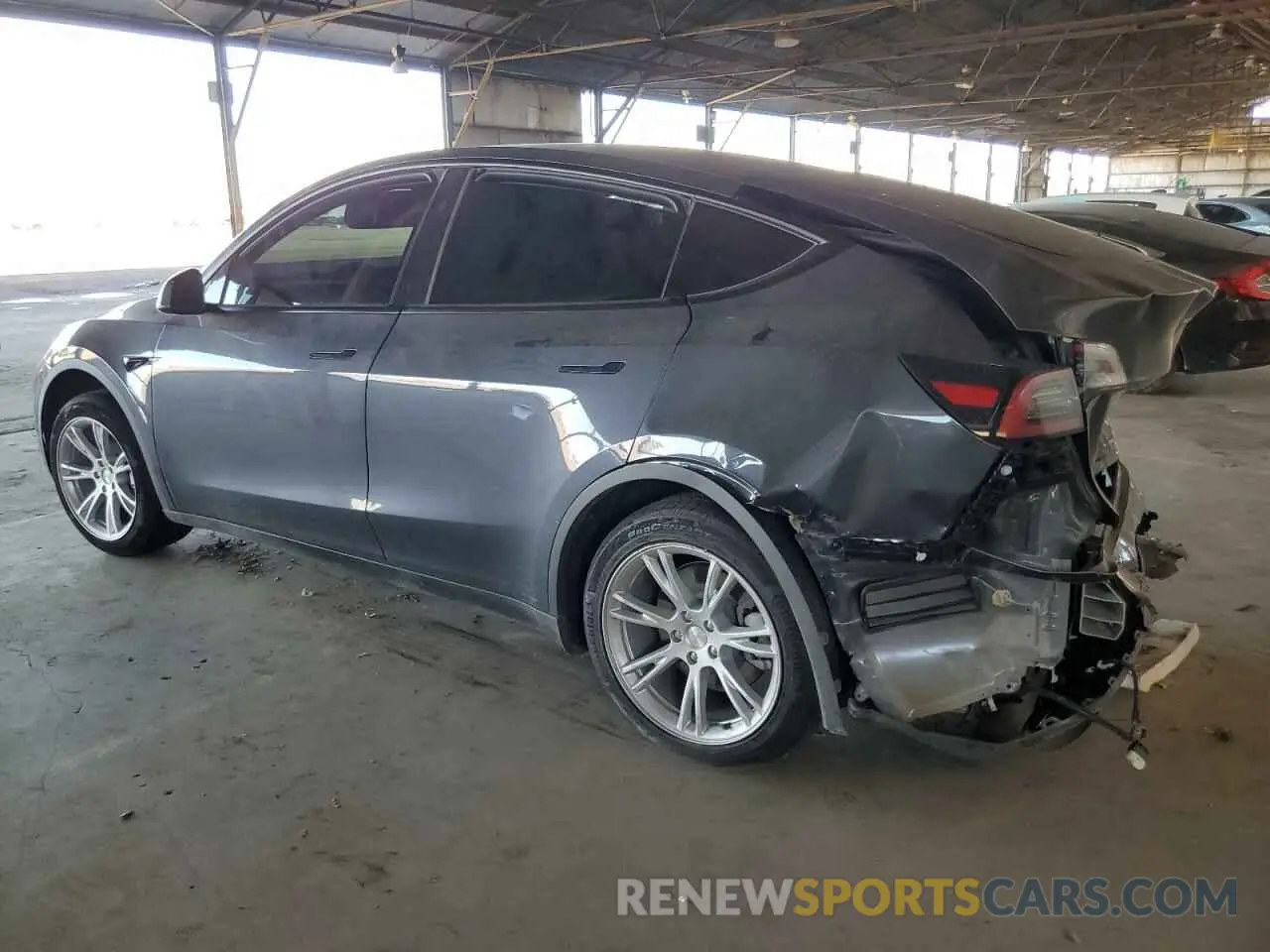 2 Photograph of a damaged car 7SAYGDED3PF971865 TESLA MODEL Y 2023