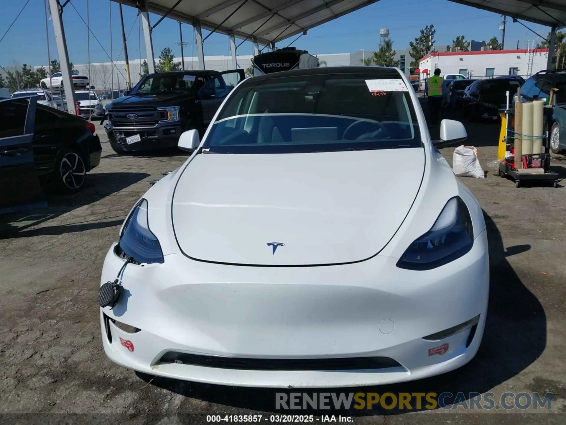 13 Photograph of a damaged car 7SAYGDED3PF977004 TESLA MODEL Y 2023