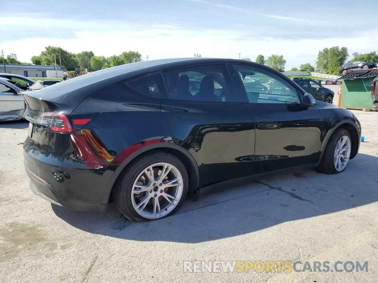 3 Photograph of a damaged car 7SAYGDED4PF966366 TESLA MODEL Y 2023