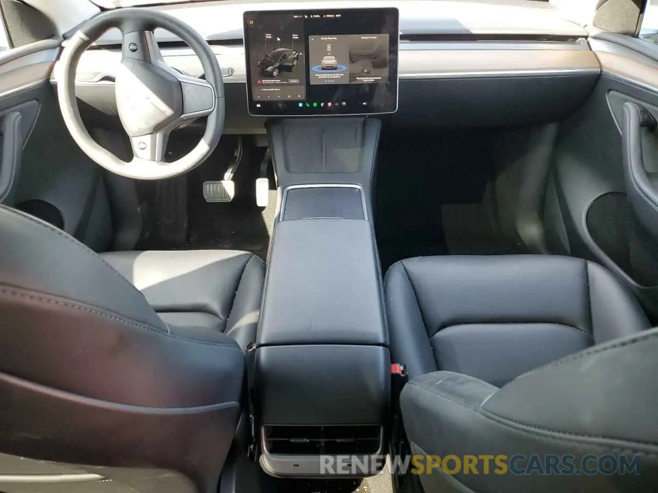 8 Photograph of a damaged car 7SAYGDED4PF966366 TESLA MODEL Y 2023