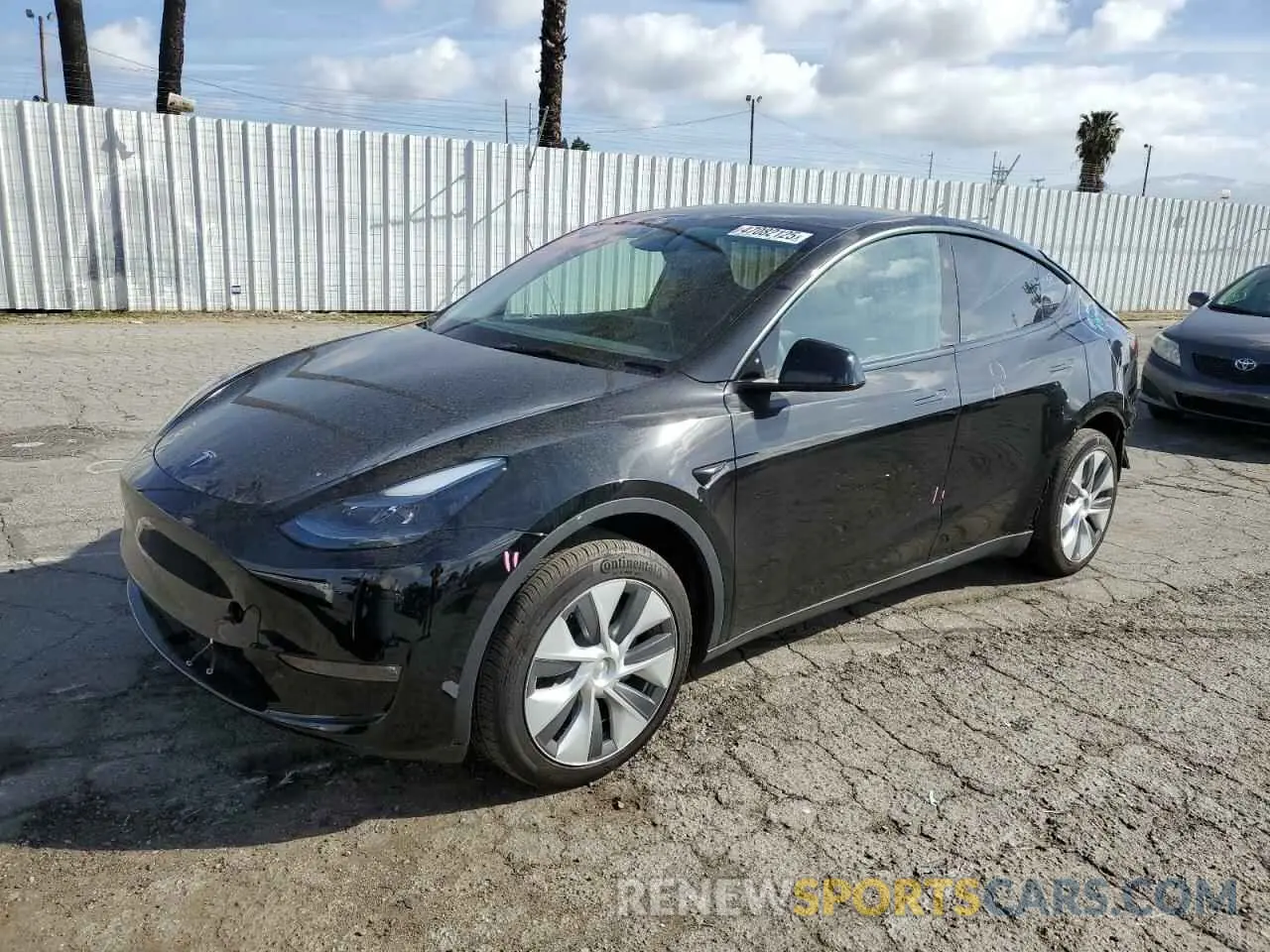 1 Photograph of a damaged car 7SAYGDED6PF939931 TESLA MODEL Y 2023
